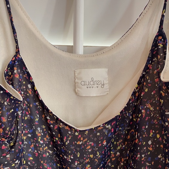 Flowy paint spatter dress - Picture 3 of 4